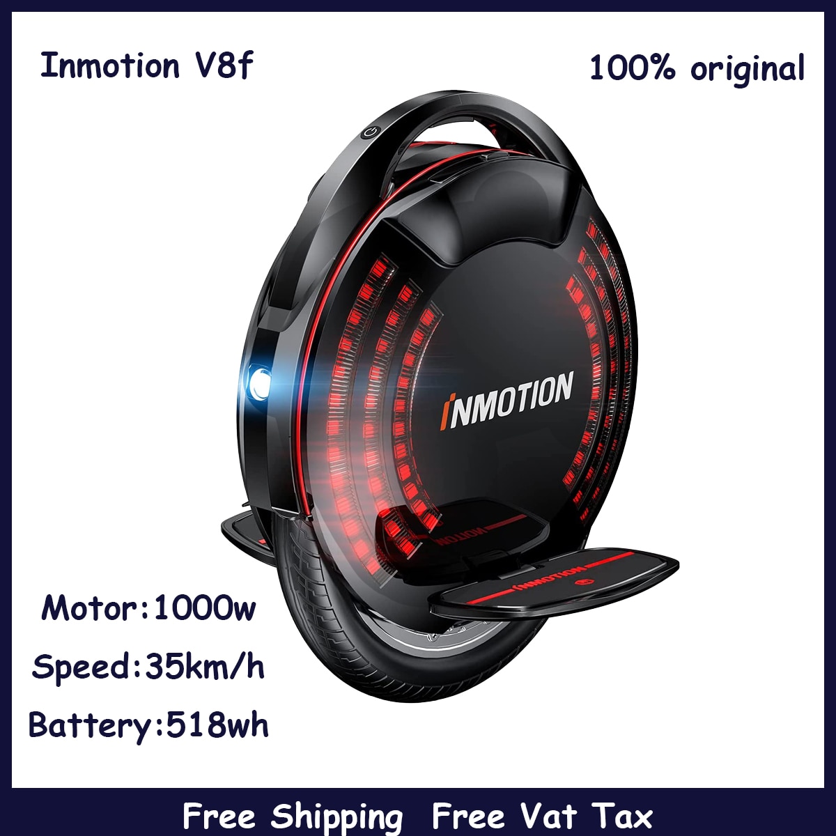 Monociclo Electrico Inmotion V8F V8S  ܹ , 16 ġ EUC Onewhell